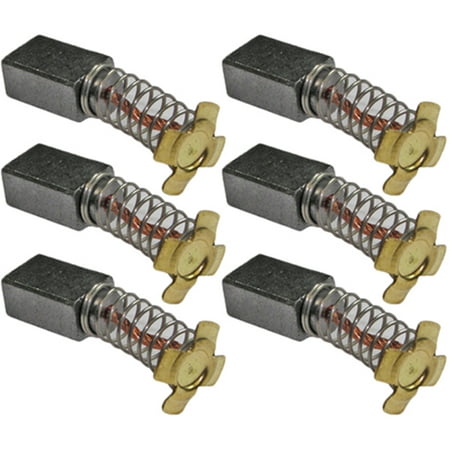 Ryobi 6 Pack of Genuine OEM Carbon Brushes For AG452 # 039028007035-6PK