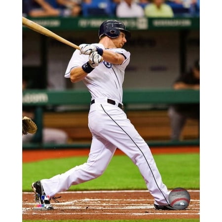 Ben Zobrist 2011 Action Photo Print