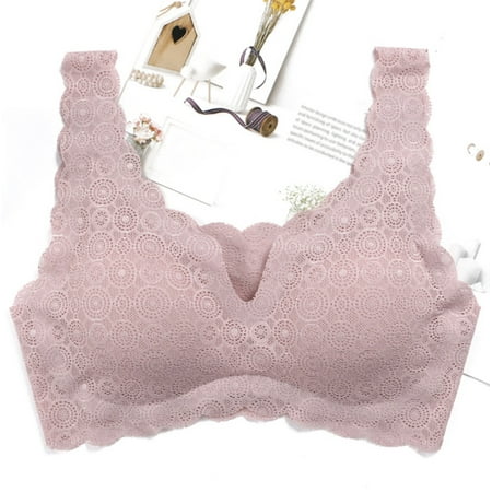Women s Sexy Lace Bra Seamless Sports Sleep Yoga Anti-Glare Vest Underwear Pink M Size
Women s Sexy Lace Bra Seamless Sports Sleep Yoga Anti-Glare Vest Underwear Pink M Size