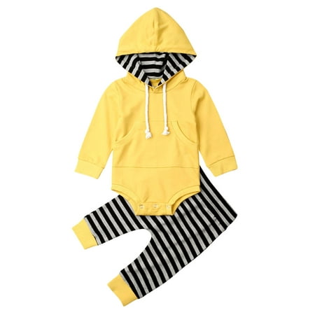 Newborn Baby Hooded Romper with Pockets Hoodie Bodysuit Solid Color Sweatshirt Pullover+Pants Leggings
Newborn Baby Hooded Romper with Pockets Hoodie Bodysuit Solid Color Sweatshirt Pullover+Pants Leggings