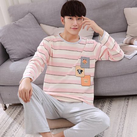 QWZNDZGR Autumn Wintetr Long-sleeved Men s Cotton Pajamas Letter Striped Cartoon Pajama Sets Casual Men Pyjamas Plus Size L-4XL Pijama
QWZNDZGR Autumn Wintetr Long-sleeved Men s Cotton Pajamas Letter Striped Cartoon Pajama Sets Casual Men Pyjamas Plus Size L-4XL Pijama