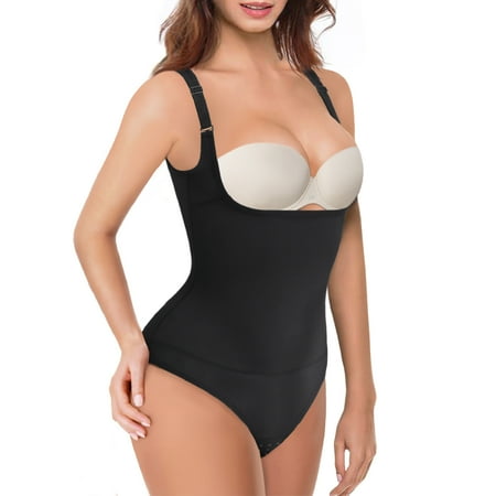 Junlan Full Body Shaper for Women Tummy Control Waist Trainer Underbust Corset Cincher Open Bust Shapewear Bodysuit(Black XL)
Junlan Full Body Shaper for Women Tummy Control Waist Trainer Underbust Corset Cincher Open Bust Shapewear Bodysuit(Black XL)