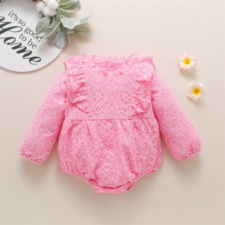 Hunpta Newborn Infant Baby Girls Boys Solid Lace Ruffle Autumn Long Sleeve Romper Bodysuit Clothes
Hunpta Newborn Infant Baby Girls Boys Solid Lace Ruffle Autumn Long Sleeve Romper Bodysuit Clothes