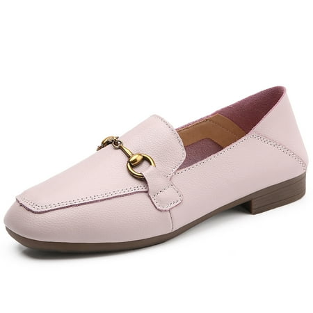 Women’s Loafer Shoes with Buckle Elegant Slip On Flats Round Toe Loafers Pink Size 38
Women’s Loafer Shoes with Buckle Elegant Slip On Flats Round Toe Loafers Pink Size 38