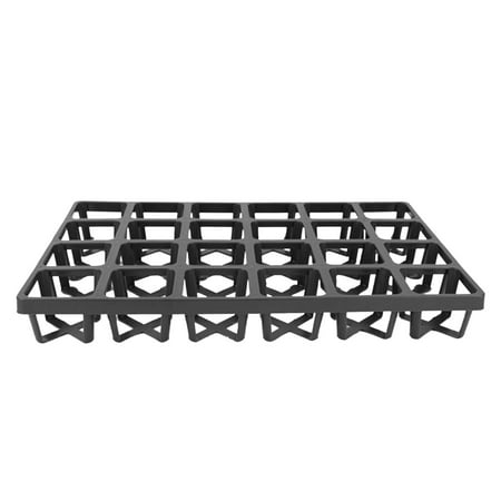 EJWQWQE 1PC 24 Space Black Hollow Bottom Plastic Flowerpot Plastic Planting Tray Bracket
EJWQWQE 1PC 24 Space Black Hollow Bottom Plastic Flowerpot Plastic Planting Tray Bracket