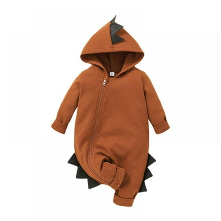 Autumn Winter Newborn Infant Baby boy Girl Cartoon Dinosaur Long Sleeve Hooded Jumpsuit Bodysuit Romper Zipper Outfit for 12-18 Months
Autumn Winter Newborn Infant Baby boy Girl Cartoon Dinosaur Long Sleeve Hooded Jumpsuit Bodysuit Romper Zipper Outfit for 12-18 Months
