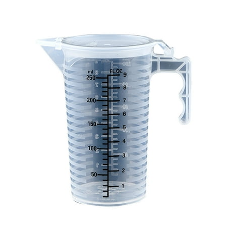 Measuring Cup With Lid And Handle Ounce And ML Measuring Cup For Baking Powder Liquid Measure & Mix
Measuring Cup With Lid And Handle Ounce And ML Measuring Cup For Baking Powder Liquid Measure & Mix
