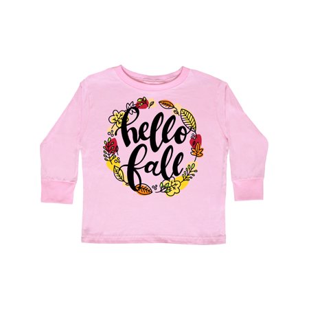 Inktastic Hello Fall with Leaf Wreath Gift Toddler Boy or Toddler Girl Long Sleeve T-Shirt
Inktastic Hello Fall with Leaf Wreath Gift Toddler Boy or Toddler Girl Long Sleeve T-Shirt