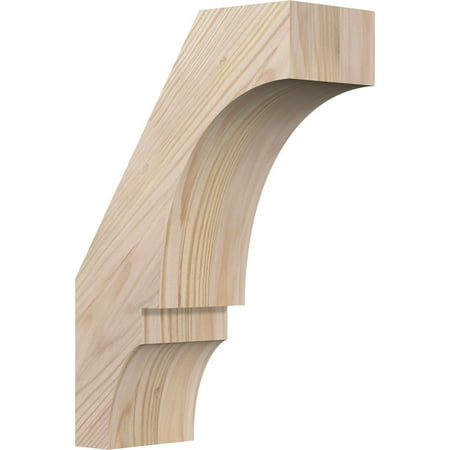 Ekena Millwork 3 1/2 W x 8 D x 12 H Balboa Smooth Brace Douglas Fir