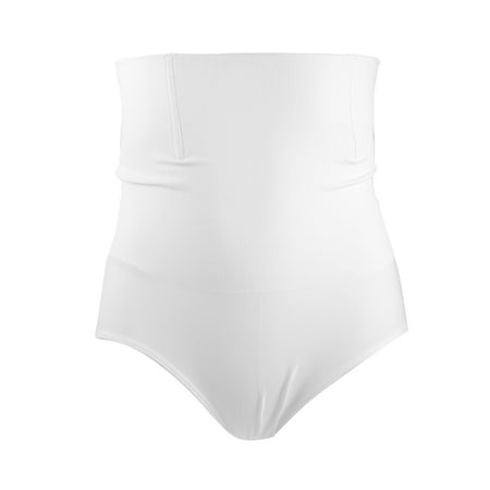 

Men s Abdominal Slim Shapewear High-waisted Tights Shorts Boxer Briefs Shaping M Size White