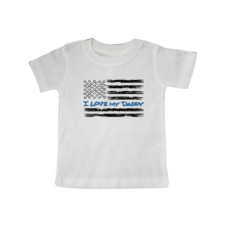 Inktastic I Love my Daddy- Police Officer Distressed Flag Gift Baby Boy or Baby Girl T-Shirt
Inktastic I Love my Daddy- Police Officer Distressed Flag Gift Baby Boy or Baby Girl T-Shirt