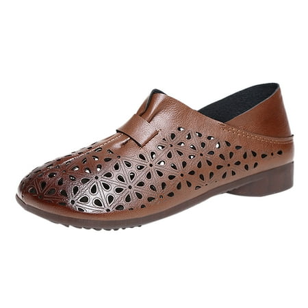 Follure Girl women s casual shoes Summer New Single Shoes Women s Tendon Soft Bottom Hollow Breathable One Foot Brown 38
Follure Girl women s casual shoes Summer New Single Shoes Women s Tendon Soft Bottom Hollow Breathable One Foot Brown 38
