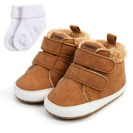 Baby Boys Girls High Tops Sneakers Soft Anti-Slip Sole Corduroy Upper Infant Newborn First Walking Shoes with Socks
Baby Boys Girls High Tops Sneakers Soft Anti-Slip Sole Corduroy Upper Infant Newborn First Walking Shoes with Socks