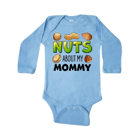 Inktastic Nuts About My Mommy Peanut Almond Pistachio Gift Baby Boy or Baby Girl Long Sleeve Bodysuit
Inktastic Nuts About My Mommy Peanut Almond Pistachio Gift Baby Boy or Baby Girl Long Sleeve Bodysuit