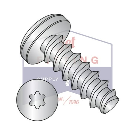 6-19X5/8 Plastite Style Thread Forming Screws | Six-Lobe (Torx) | Pan Head | 18-8 Stainless Steel
6-19X5/8 Plastite Style Thread Forming Screws | Six-Lobe (Torx) | Pan Head | 18-8 Stainless Steel