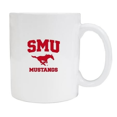 Southern Methodist University White Ceramic Mug 2-Pack (White). 
Southern Methodist University White Ceramic Mug 2-Pack (White).