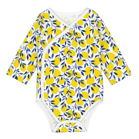 Coaee Tropical Lemon for Soft Cotton Baby Long-Sleeve Bodysuit Girls Boys Bodysuit Romper
Coaee Tropical Lemon for Soft Cotton Baby Long-Sleeve Bodysuit Girls Boys Bodysuit Romper