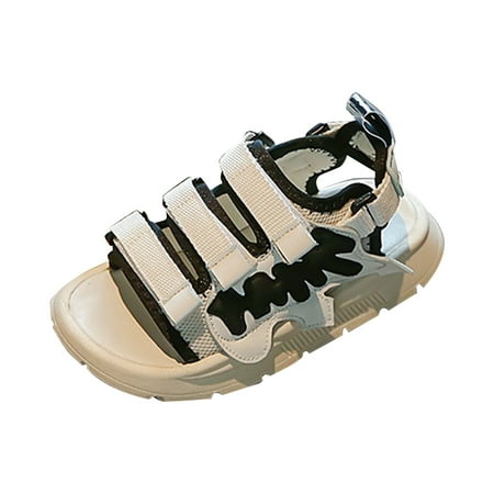 Tengma Toddler Girl Sandals Summer New Multi Color Irregular Pattern Breathable Non Slip Rubber Soft Sole Children S Leisure Sports Beach Sandals Sandals for Girls (Black Size: 34)
Tengma Toddler Girl Sandals Summer New Multi Color Irregular Pattern Breathable Non Slip Rubber Soft Sole Children S Leisure Sports Beach Sandals Sandals for Girls (Black Size: 34)