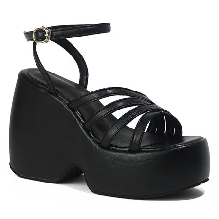 Big Size 35-43 Brand New women s Wedges High Heels Sandals Fashion Buckle Platform Summer Sandals Women Party Beach Shoes Woman
Big Size 35-43 Brand New women s Wedges High Heels Sandals Fashion Buckle Platform Summer Sandals Women Party Beach Shoes Woman