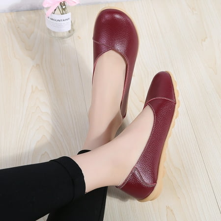 Women‘s Lightweight Flat Shoes Solid Color Round Toe Low Top Casual Shoes Women‘s Comfy Footwear
Women‘s Lightweight Flat Shoes Solid Color Round Toe Low Top Casual Shoes Women‘s Comfy Footwear