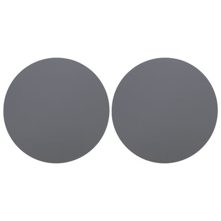 2pcs Microwave Oven Baking Mats Kitchen Silicone Place Mats Round Table Mats