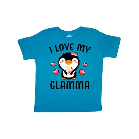 Inktastic I Love My Glamma with Cute Penguin and Hearts Gift Toddler Toddler Girl T-Shirt
Inktastic I Love My Glamma with Cute Penguin and Hearts Gift Toddler Toddler Girl T-Shirt