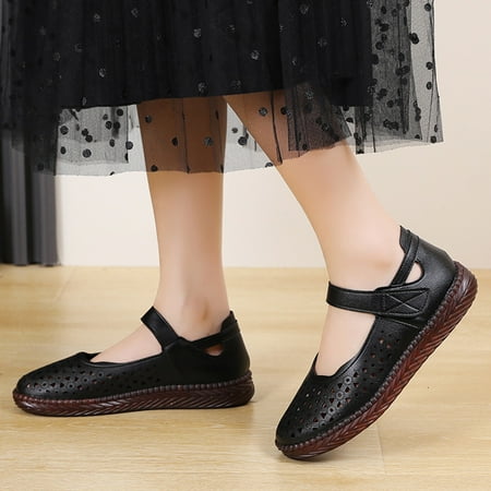 Cathalem Flip Flops for Women at Home Fashion Summer Women Casual Shoes Flat Soft Bottom Hollow Breathable Hook Loop Casual Shoes Black 7.5
Cathalem Flip Flops for Women at Home Fashion Summer Women Casual Shoes Flat Soft Bottom Hollow Breathable Hook Loop Casual Shoes Black 7.5