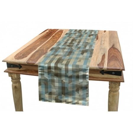 Geometric Table Runner Modern Fractal Look with Vertical Line Pattern Soft Colors Illustration Dining Room Kitchen Rectangular Runner 3 Sizes by Ambesonne
Geometric Table Runner Modern Fractal Look with Vertical Line Pattern Soft Colors Illustration Dining Room Kitchen Rectangular Runner 3 Sizes by Ambesonne