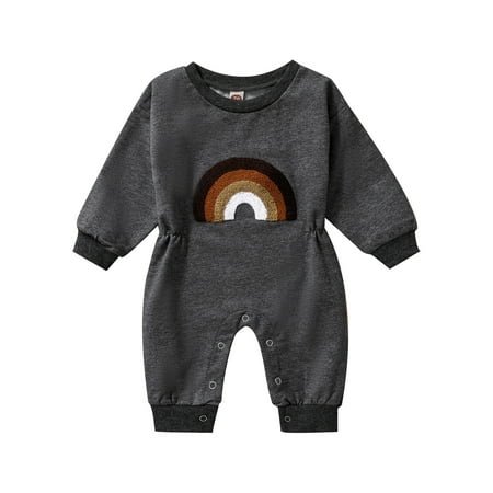 Fsqjgq Girls Sweater Jacket Kids Girls Boys Outfits Girls Rainbows Prints Long Sleeves Jumpsuit Romper Cute Clothes Winter Coat for Junior Girls Cotton Grey 100
Fsqjgq Girls Sweater Jacket Kids Girls Boys Outfits Girls Rainbows Prints Long Sleeves Jumpsuit Romper Cute Clothes Winter Coat for Junior Girls Cotton Grey 100