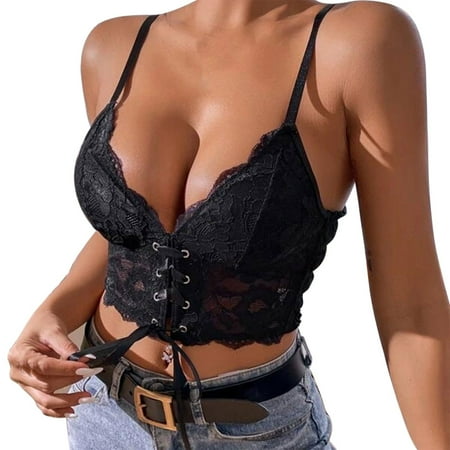 sebtyili women s lace up outside wear halter vest belted waist draw in waist shaping top fashion deep v bra
sebtyili women s lace up outside wear halter vest belted waist draw in waist shaping top fashion deep v bra