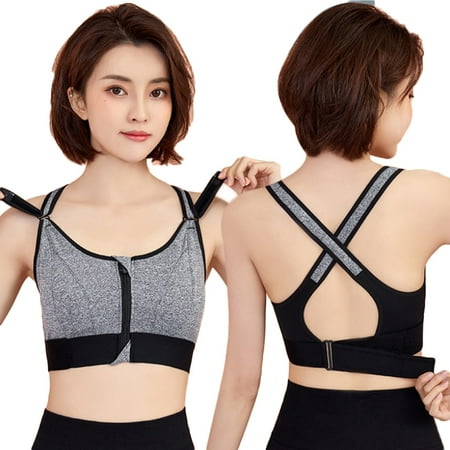 RUNZETA Women Sport Bra Yoga Padded Running Fitness Tops for Tank Workout Zipper Stretch
RUNZETA Women Sport Bra Yoga Padded Running Fitness Tops for Tank Workout Zipper Stretch