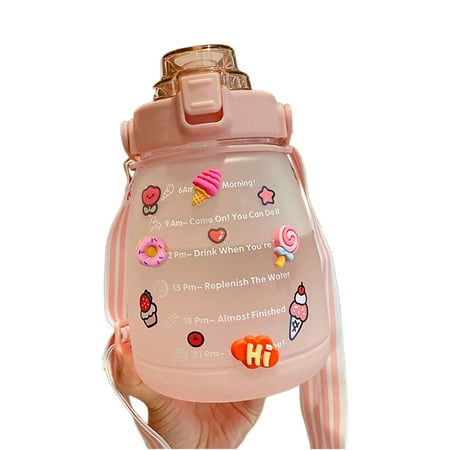 huntermoon 1300Ml Large Capacity Gradient Plastic Straw Water Bottle Summer Cute Portable Cup Outdoor Sports Bottle
huntermoon 1300Ml Large Capacity Gradient Plastic Straw Water Bottle Summer Cute Portable Cup Outdoor Sports Bottle