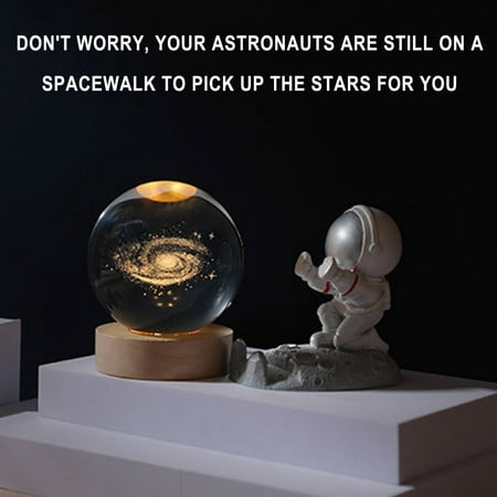 Winter Savings Clearance! SuoKom Luminous Planetary Galaxy Astronaut Crystal Ball With Astronaut Hand Push Night Light USB Power Supply To Keep Warm/rgb Bedside Light Children’s Gift
Winter Savings Clearance! SuoKom Luminous Planetary Galaxy Astronaut Crystal Ball With Astronaut Hand Push Night Light USB Power Supply To Keep Warm/rgb Bedside Light Children’s Gift