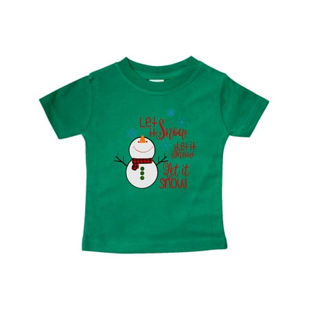 Inktastic Christmas Let it Snow Cute Snow Man with Snowflakes Gift Baby Boy or Baby Girl T-Shirt
Inktastic Christmas Let it Snow Cute Snow Man with Snowflakes Gift Baby Boy or Baby Girl T-Shirt