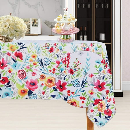 Easter Fabric Rectangle Table Cloth 60 x 84 Inch Polyester Easter Flower Spring Tablecloth Table Cover Protector for Holiday Party Wedding Birthday Decoration Use Blooming Flower
Easter Fabric Rectangle Table Cloth 60 x 84 Inch Polyester Easter Flower Spring Tablecloth Table Cover Protector for Holiday Party Wedding Birthday Decoration Use Blooming Flower