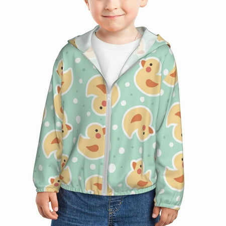 Sun Hoodie for Kids Cute Duck Long Sleeve Swim Fishing Shirts Sun Protection Zip Up Jacket Clothing Athletic Hoodie
Sun Hoodie for Kids Cute Duck Long Sleeve Swim Fishing Shirts Sun Protection Zip Up Jacket Clothing Athletic Hoodie