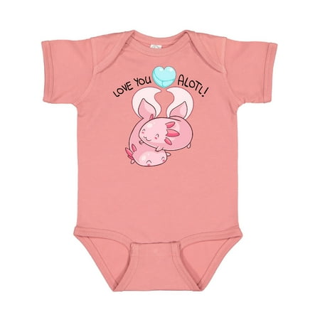 Inktastic Love You Alotl Cute Axolotl Valentines Gift Baby Boy or Baby Girl Bodysuit
Inktastic Love You Alotl Cute Axolotl Valentines Gift Baby Boy or Baby Girl Bodysuit