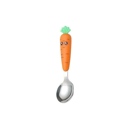 HitUpon Cartoon Carrot Baby Fork And Spoon Set Baby Training Self Feeding Utensil Easy Grip Toddler Cutlery Kit
HitUpon Cartoon Carrot Baby Fork And Spoon Set Baby Training Self Feeding Utensil Easy Grip Toddler Cutlery Kit