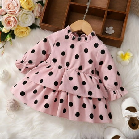 Malisata Autumn Spring Baby Girls Puff Sleeve Dresses Polka Dot Print Infant Princess Cute Sweet Dressborn Girl Clothes 3-24M
Malisata Autumn Spring Baby Girls Puff Sleeve Dresses Polka Dot Print Infant Princess Cute Sweet Dressborn Girl Clothes 3-24M
