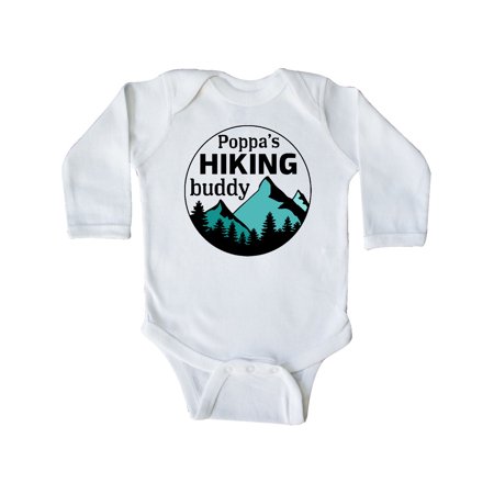 Inktastic Poppa s Hiking Buddy with Mountains and Trees Gift Baby Boy or Baby Girl Long Sleeve Bodysuit
Inktastic Poppa s Hiking Buddy with Mountains and Trees Gift Baby Boy or Baby Girl Long Sleeve Bodysuit