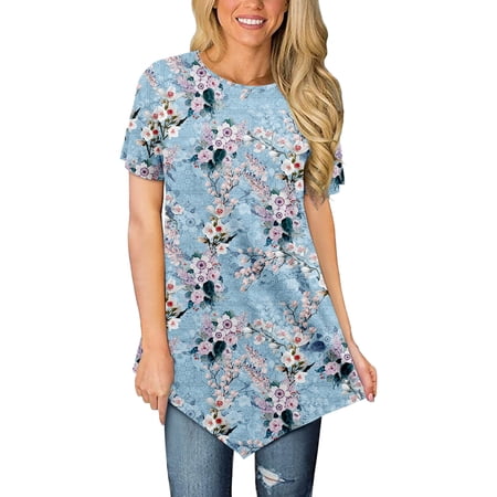 Women Casual Short Sleeve Tops Round Neck Summer Loose Irregular Hem Tops Shirts Tops Active Loose Tops Women Women T Shirts Short Sleeve Scrub Jackets Long Sleeve T Shirt Women Set Long Sleeved
Women Casual Short Sleeve Tops Round Neck Summer Loose Irregular Hem Tops Shirts Tops Active Loose Tops Women Women T Shirts Short Sleeve Scrub Jackets Long Sleeve T Shirt Women Set Long Sleeved