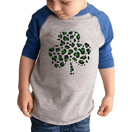 7 ate 9 Apparel Kids St. Patrick s Day Shirts - Leopard Shamrock Blue Shirt 18 Months 
7 ate 9 Apparel Kids St. Patrick s Day Shirts - Leopard Shamrock Blue Shirt 18 Months