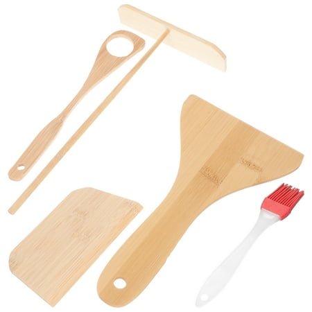 1 Set Pancake Spatula Crepe Spreaders Household Professional Crepe Maker Tools