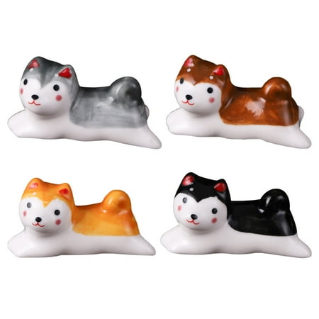 4Pcs Ceramic Chopsticks Rest Cartoon Chopstick Holders Fork Spoon Racks Desktop Decor
4Pcs Ceramic Chopsticks Rest Cartoon Chopstick Holders Fork Spoon Racks Desktop Decor