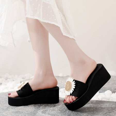 Slippers Clearance Women Beach Breathable Flowers Sandals Home Slipper Flip-Flops Wedges Shoes
Slippers Clearance Women Beach Breathable Flowers Sandals Home Slipper Flip-Flops Wedges Shoes