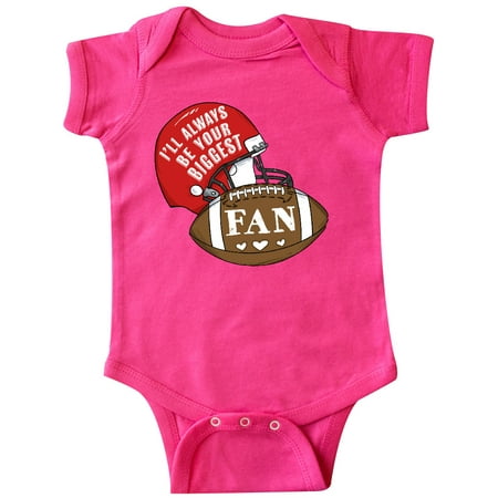 Inktastic I ll Always Be Your Biggest Fan with Football and Helmet Gift Baby Boy or Baby Girl Bodysuit
Inktastic I ll Always Be Your Biggest Fan with Football and Helmet Gift Baby Boy or Baby Girl Bodysuit