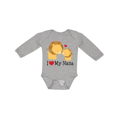 Inktastic I Love My Nana Gift Baby Boy or Baby Girl Long Sleeve Bodysuit
Inktastic I Love My Nana Gift Baby Boy or Baby Girl Long Sleeve Bodysuit