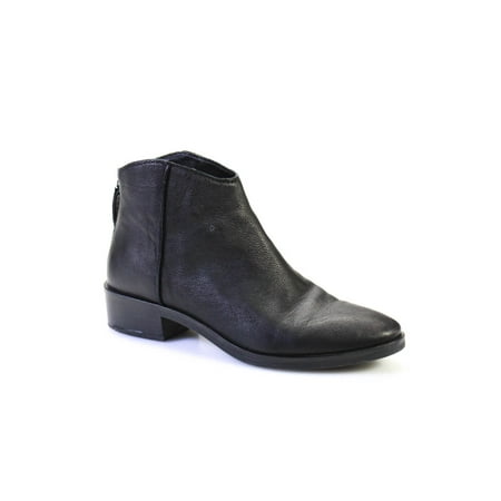 Pre-owned|Dolce Vita Womens Pointed Toe Zipper Heel Ankle Boots Black Size 8.5
