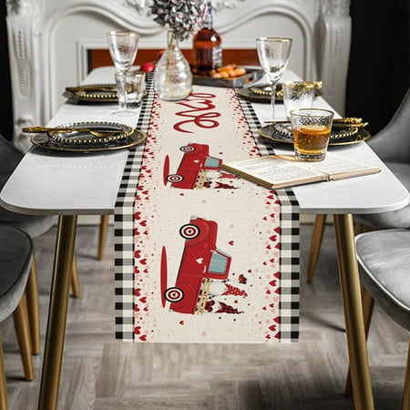 Danieerclosy Valentine s Day Table Runner 13x70 Inch Table Runner Valentine s Day Party Table Runner Decoration
Danieerclosy Valentine s Day Table Runner 13x70 Inch Table Runner Valentine s Day Party Table Runner Decoration