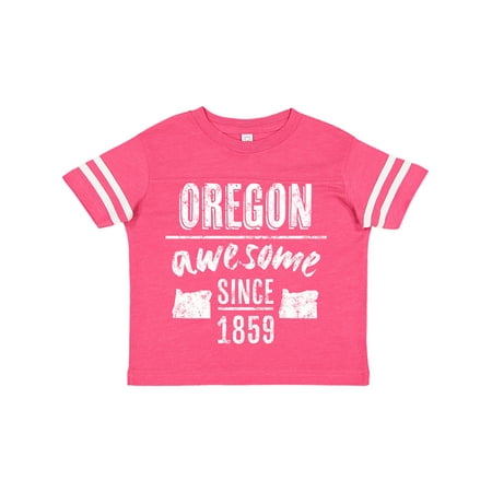 Inktastic Oregon Awesome Since 1859 Gift Toddler Boy or Toddler Girl T-Shirt